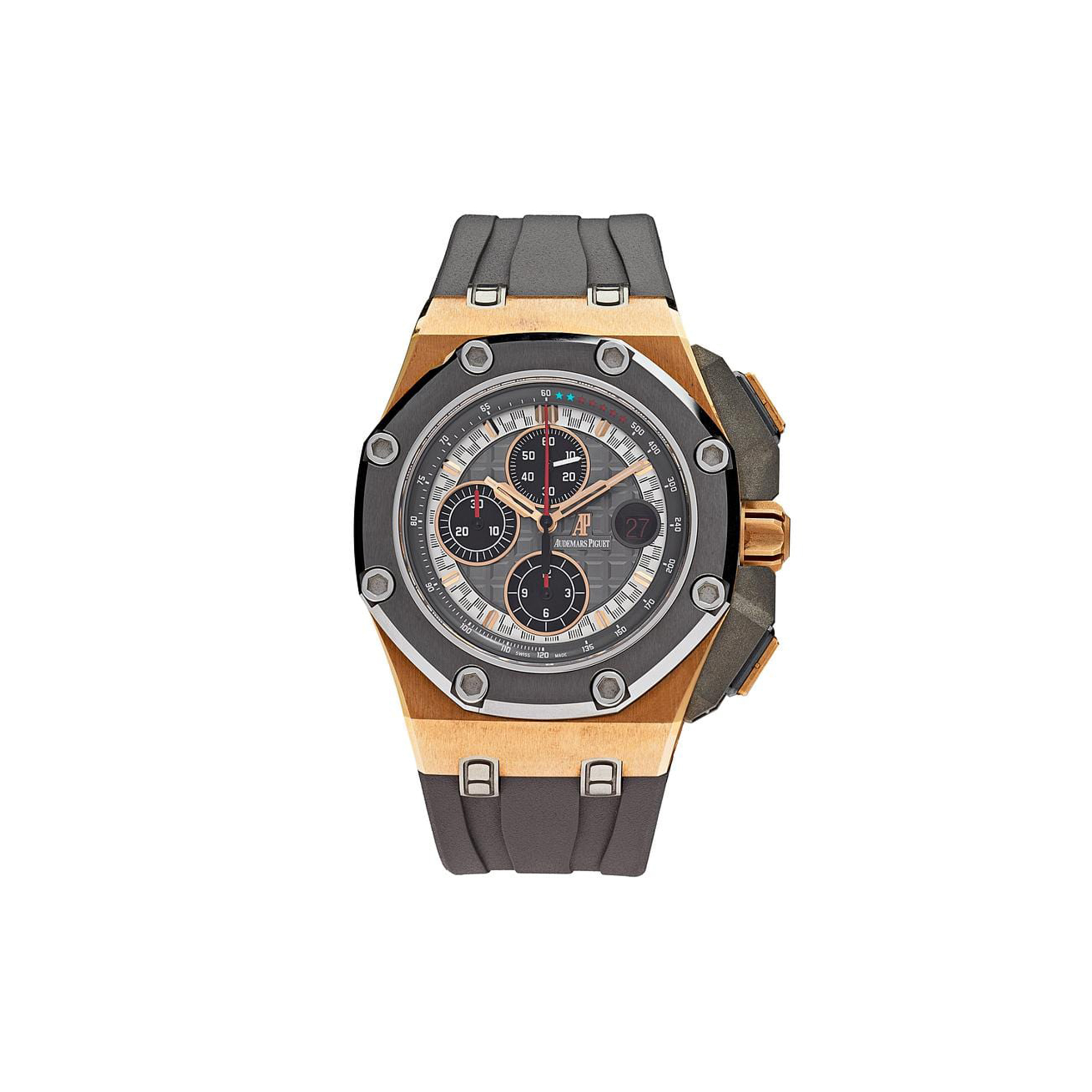 audemars P*g*et royal oak offshore ''michael schumacher'' limited edition watch 26568om.oo.a004ca.01